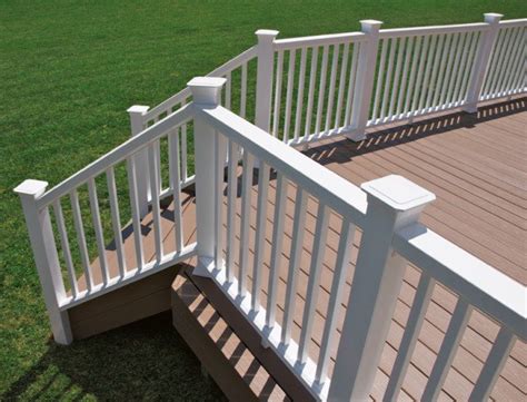 Composite railing with aluminum balusters or composite baluster infill is more . Composite Deck: Composite Deck Lifetime