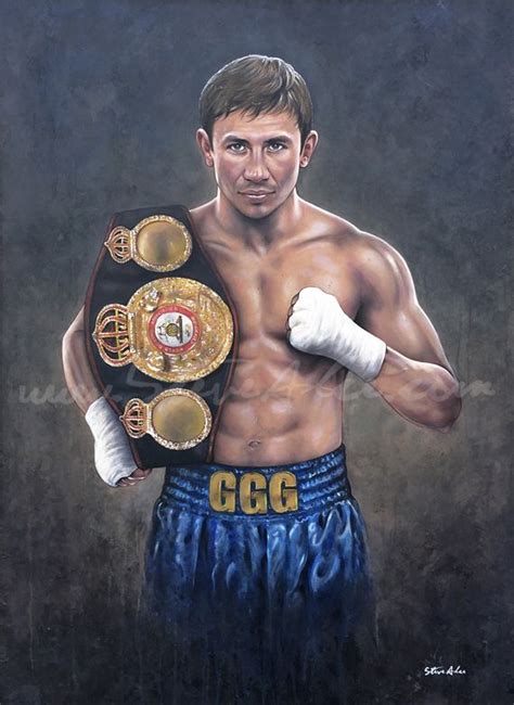 Gennady Golovkin Gennady Golovkin Ggg Boxing Sports Illustrations Art