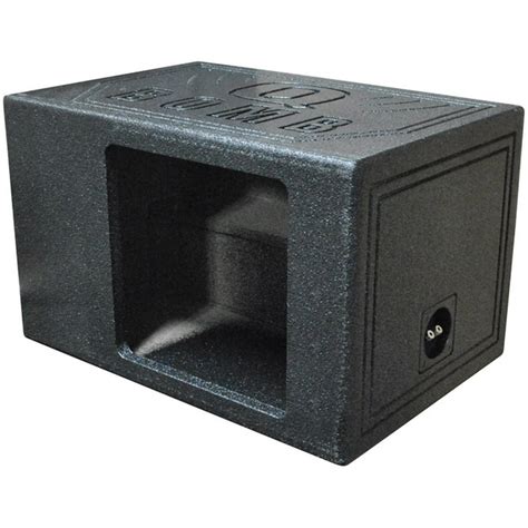 Q Power Qbomb12vl Single Sq Single 12 Inch Side Ported Speaker Box For