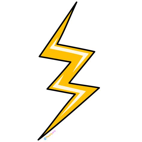 Free Lightning Clipart Png File Pearly Arts