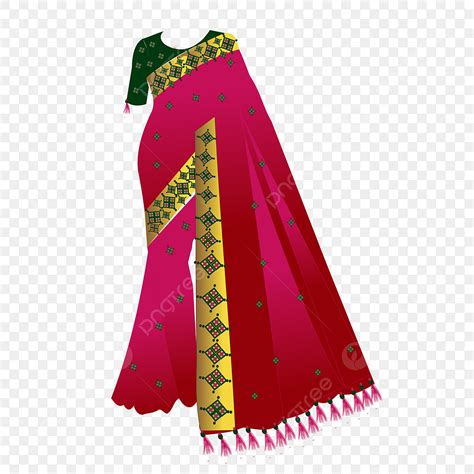 Indian Saree Png Vector Psd And Clipart With Transparent Background