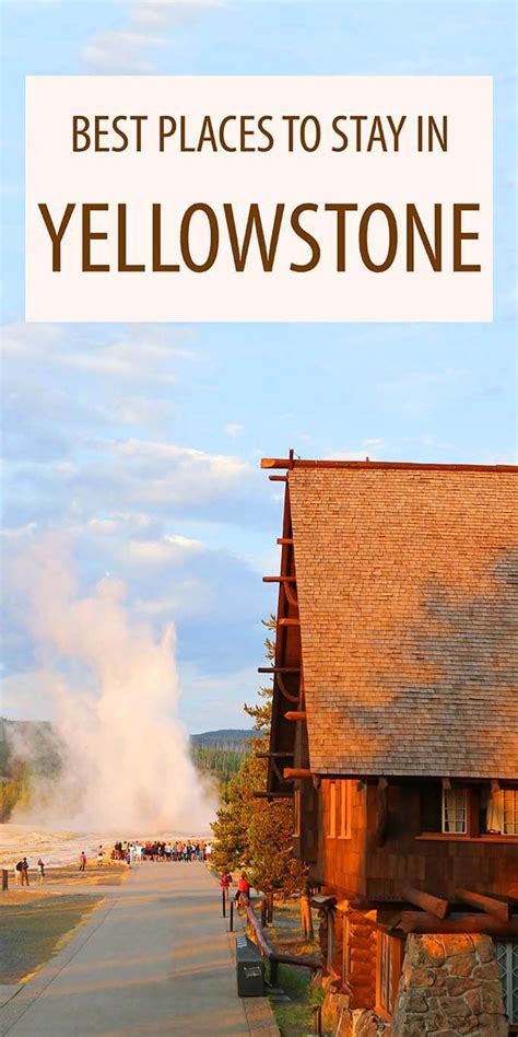 Complete Accommodation Guide For Yellowstone National Park Camping