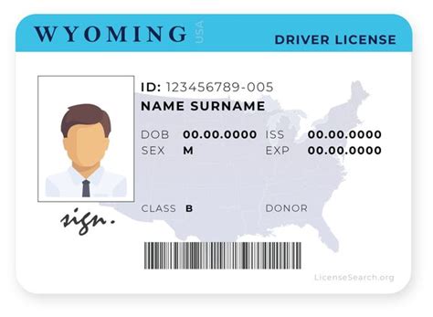 Wyoming Driver License License Lookup