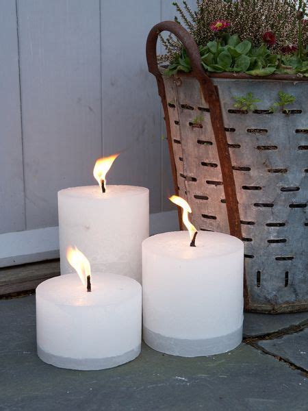 Outdoor Candlelight Garden Candles Pillar Candles Candles