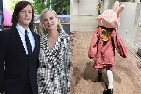 Diane Kruger And Norman Reedus Celebrate Christmas With Daughter Nova