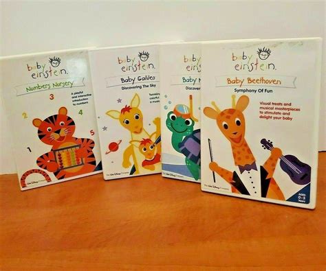 Walt Disney Company Baby Einstein 4 Pack Volume 3 Dvd 2004 4 Disc