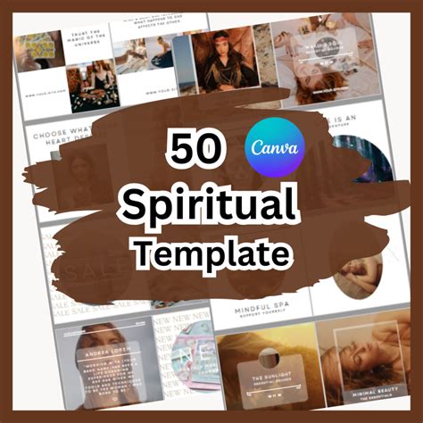 50 Spiritual Templates Canva Template Shopee Malaysia