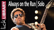 Lenny Kravitz | Always on the Run | Solo | Guitar Lesson - YouTube