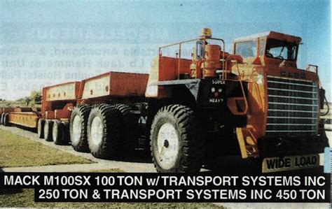Mack M 100sx Off Road Mining Truck — Каталог КВХ