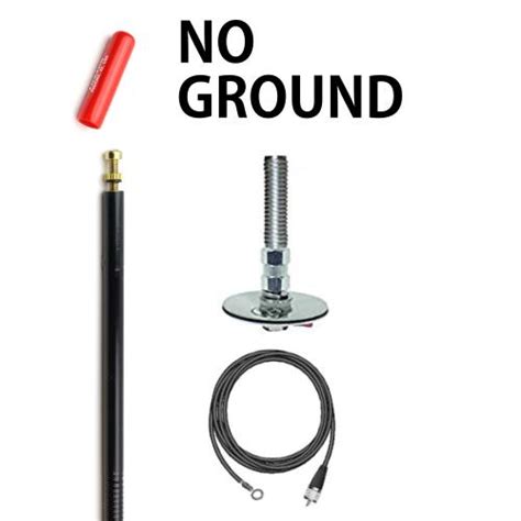 Firestik Fg2ddb 2 No Ground Plane Cb Antenna Kit Black