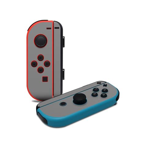 Solid State Grey Nintendo Switch Joy Con Controller Skin Istyles