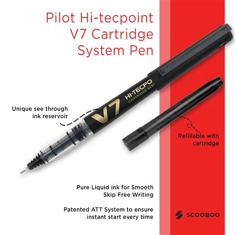 Pilot Hi Techpoint V7 Cartridge System Pen Scooboo Pilot