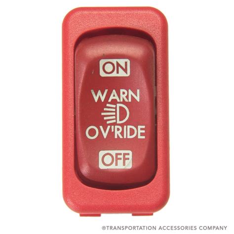 123775 Warning Light Override Switch For Thomas