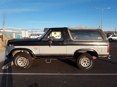 1986 Ford Bronco Xlt Runs Great New Tires Second Owner Vehicle For