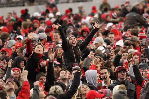 Ohio State Fans Storm The Field After Buckeye Beat Penn State 28 17