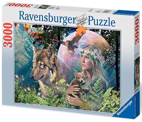 Buy Ravensburger Lady Of The Forest Puzzle 3000pc