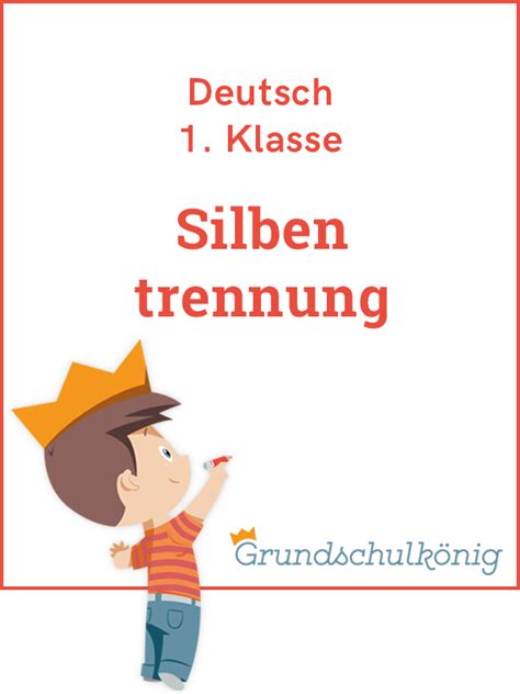 Die schüler sollen einfache sätze mit richtig. Kostenlose Arbeitsblätter zur Silbentrennung für Deutsch ...