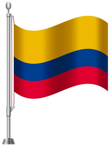 Bandera De Colombia Png Bandera De Colombia Dibujo Clip Art Library