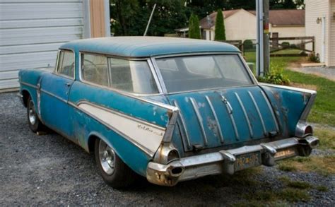 Plenty Of Potential 1957 Chevrolet Nomad Barn Finds