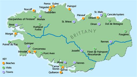 Bretagne France Brittany Map France Travel Brittany