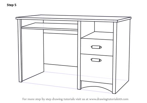 How To Draw A Desk Howtocx