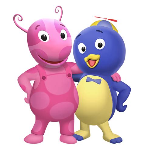 image the backyardigans uniqua and pablo nickelodeon nick jr characters png the