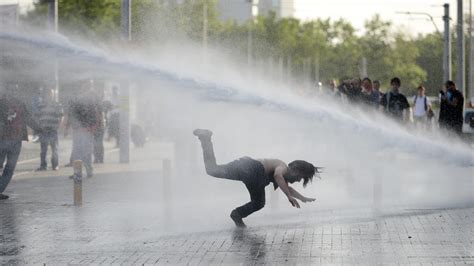 Turkish Police Anti Government Protesters Clash Wlrn