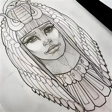 Tattoo Sketches Tattoo Drawings Body Art Tattoos Art Sketches Art Drawings Cleopatra Tattoo