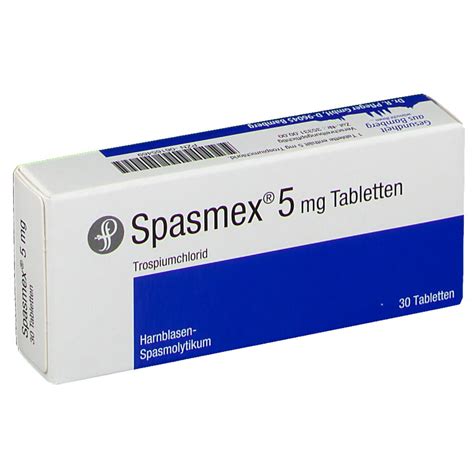 Spasmex® 5 Mg Tabletten 30 St Shop