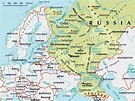 Carta Politica Russia Europea - Cartina Geografica Mondo