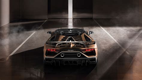 1920x1080 Lamborghini Aventador Svj Roadster 2019 Rear Laptop Full Hd