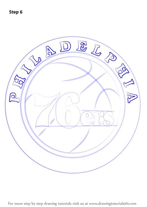 76ers Logo Drawing Sixers Warrior Logo Logos Philly Style Jump