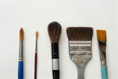 How To Choose The Right Paintbrushes For Your Art Artsy Paint
