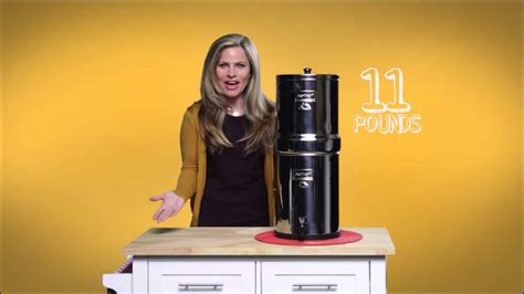 Now, remove your berkey filters, any plugs that were needed, and the spigot from the lower chamber. Royal Berkey Water Filter - YouTube