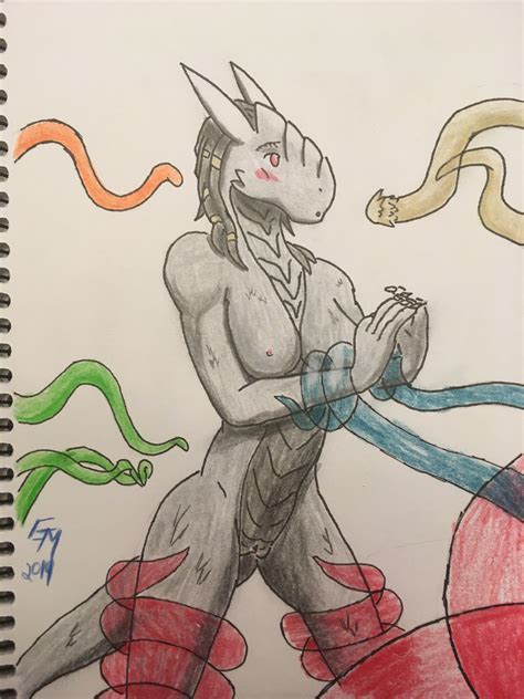 Not Another Dragoness With Tentacles By Dr1ft3r0i