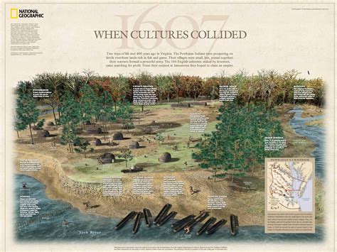 Jamestown 1607 A Clash Of Cultures National Geographic Society