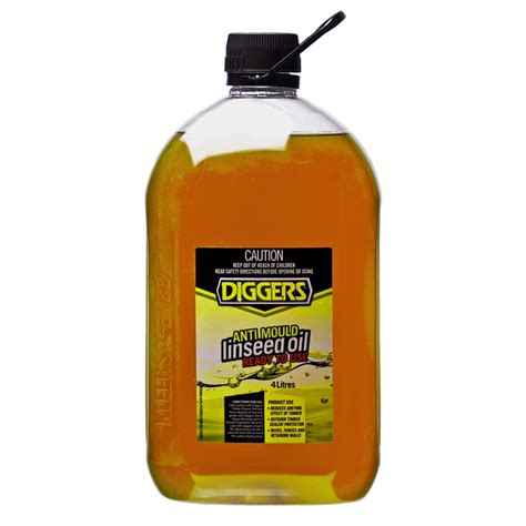 diggers 4l anti mould linseed oil bunnings warehouse