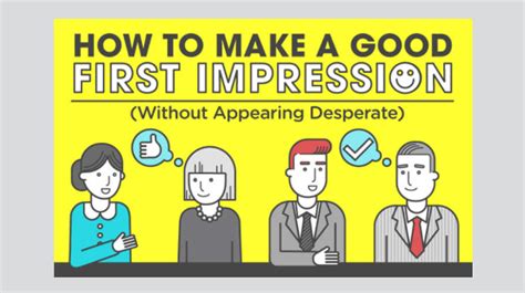 How To Make A Great First Impression In 30 Seconds Or Less Small