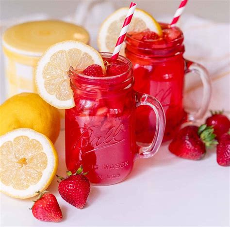 Fresh Strawberry Lemonade Recipe Meraki Mother