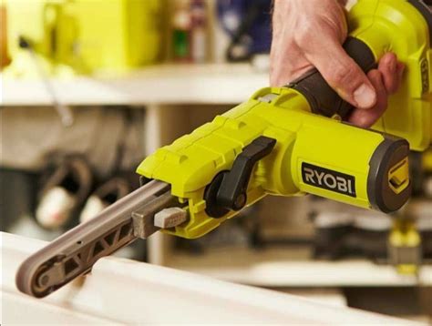 This is powered by a 10 amp motor which provides fast. Ryobi Cordless Belt Sander PSD101 | Pro Tool Reviews in 2020 | Belt sander, Ryobi, Mini belt sander