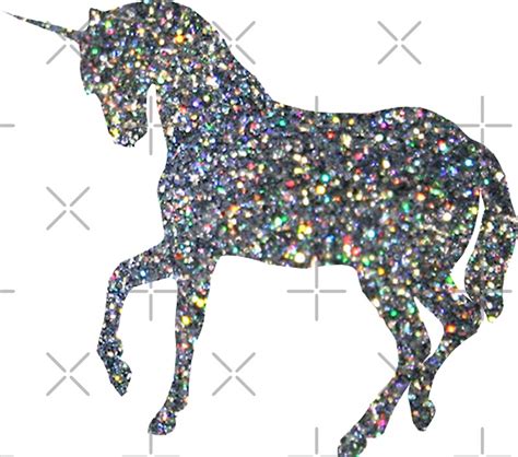 Holographic Unicorn Stickers Redbubble