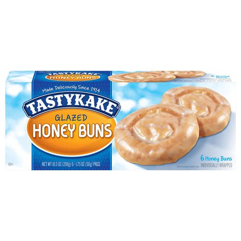 Tastykake Glazed Honey Buns Shop Snack Cakes At H E B