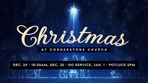 Cornerstone Church Christmas Eve Service Youtube