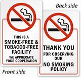 Images of Free No Smoking Signs For Schools