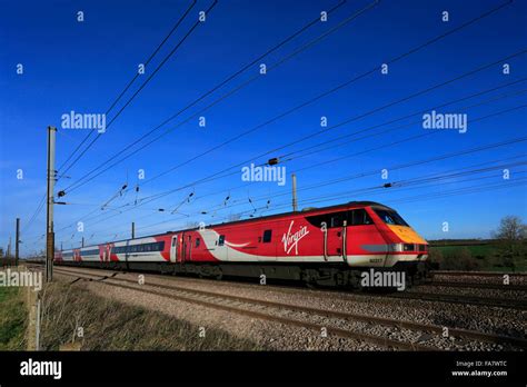 82217 Virgin Trains High Speed Electric Train East Coast Main Line
