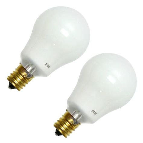 Today, a lot of ceiling fans come with attached lighting kits. GE 74038 - 40A15N/W/CF-T2/6 A15 Light Bulb | eLightBulbs.com