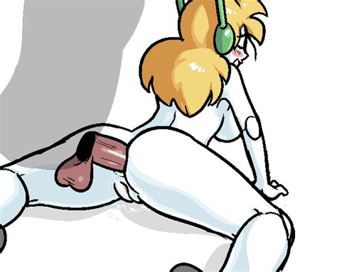 Rule 34 Anal Anal Grip Anal Sex Anus Ass Blonde Hair Cave Story Curly Brace Female Hair Happy