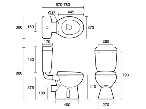 Posh Solus Round Link Toilet Suite P Trap With Soft Close Seat White Star From Reece