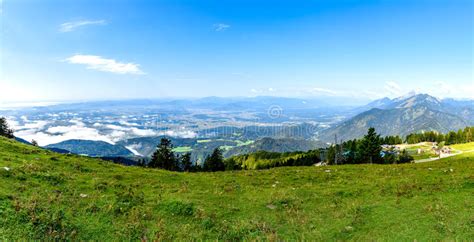 Slovenia Scenic Mountain Landscape Shot At Krvavec Stock Photo Image