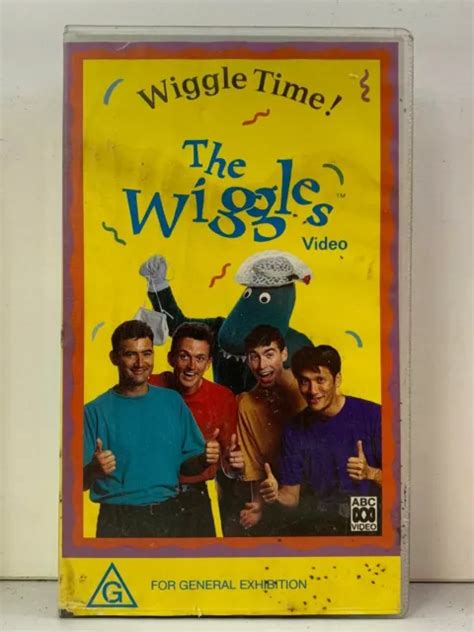 The Wiggles Wiggle Time 1998 Original Vhs Issue Anthonyjeffgreg